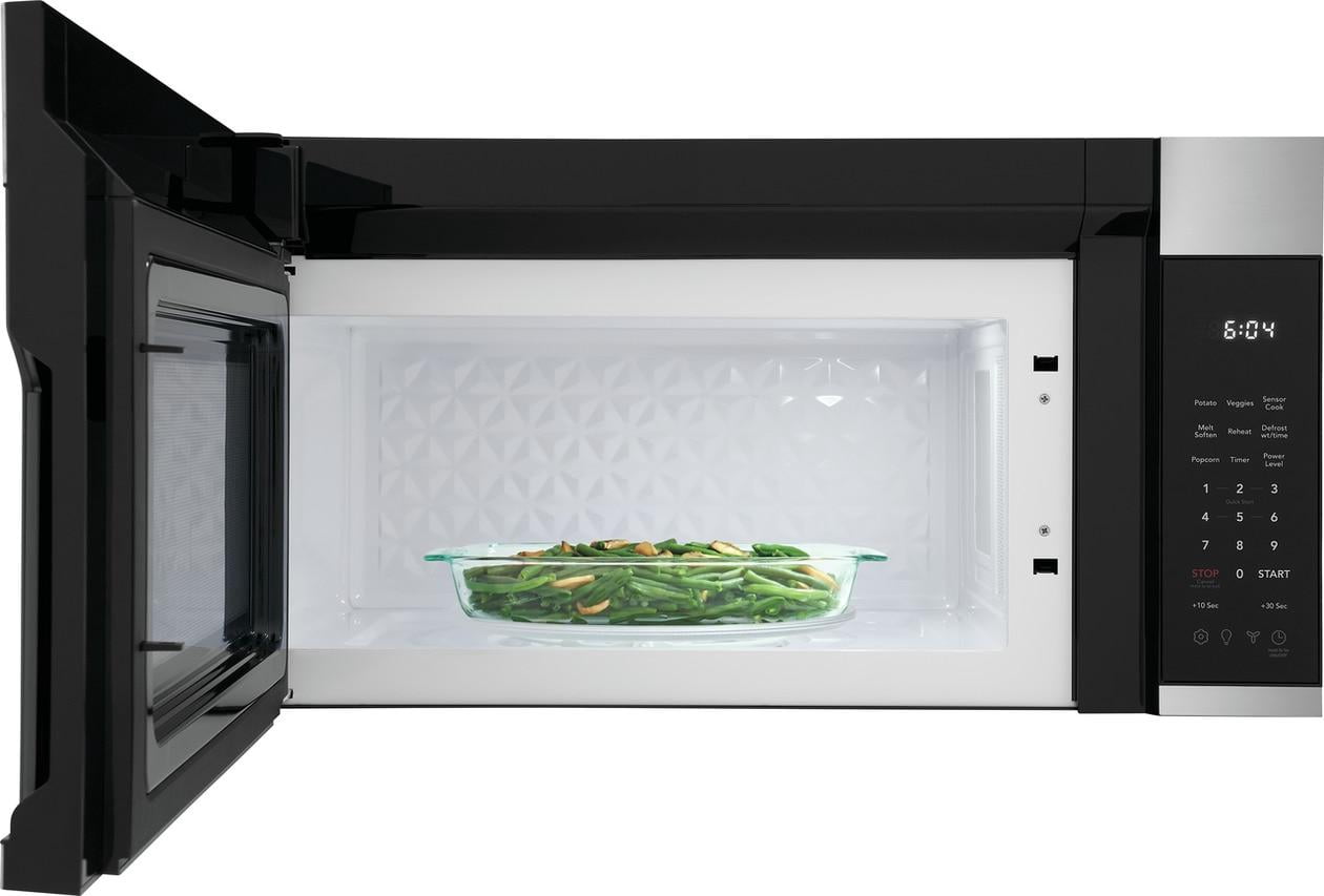 Frigidaire Fmow1852a 30" Wide 1.8 Cu. Ft. 1000 Watt Over The Range Microwave Led Lighting