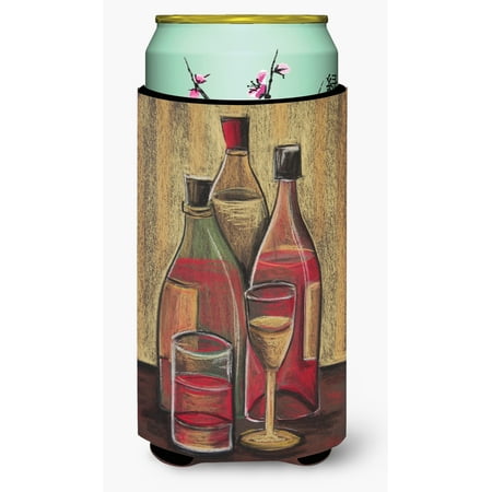 - Bottles and Glasses Wine Tall Boy Beverage Insulator Hugger BTBU0169TBC