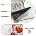 thumbnail image 6 of Valentine's Day 2'x6' Runner Rugs for Hallway Kitchen Bedside Non Slip, Red Love Balloons Bottles Simple Romantic Entryway Rug Runners with Rubber Backing, Long Carpet Runner for Laundry Room, 6 of 8