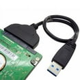 thumbnail image 2 of sata III 3.0 data cable USB3.0 to SATA easy drive line 2.5 inch,4pack, 2 of 5