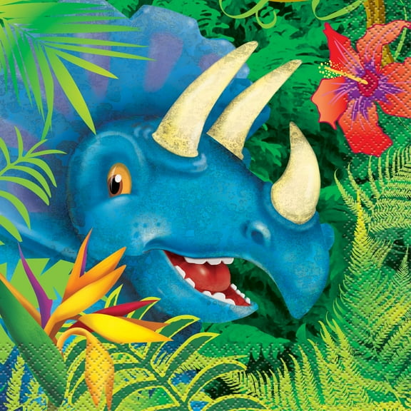 Dinosaur Party Lunch Napkins, 16ct