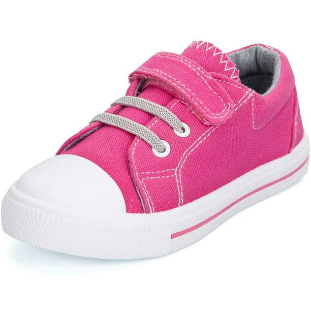 K KomForme - K KomForme Kid Canvas Shoes Pink Casual Sneaker Size 5-12 ...