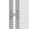 vidaXL Galvanized Steel Hanging Bird Cage Anthracite 119.1"x127.8"x83.3" for Parrot