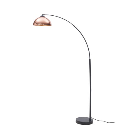 Archiology Venice Floor Lamp, Standing Pole Arc Light for Living Rooms Bedrooms, Bright Reading Downlight with Rose Gold