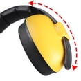 thumbnail image 2 of MERIGLARE 2 Pcs Coussinets Anti-Bruit pour Bébé Pliables Réduction de Bruit Protecteurs Jaune, 2 of 7
