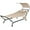 Beige, variant on ZOPan Hanging Hammock with Stand, Patio Hanging Chaise Lounge Chair w/Canopy, Cushion, Pillow & Storage Bag, Heavy Duty Swing Hammock Bed for Garden Lawn Backyard Patio Poolside Porch (Blue)