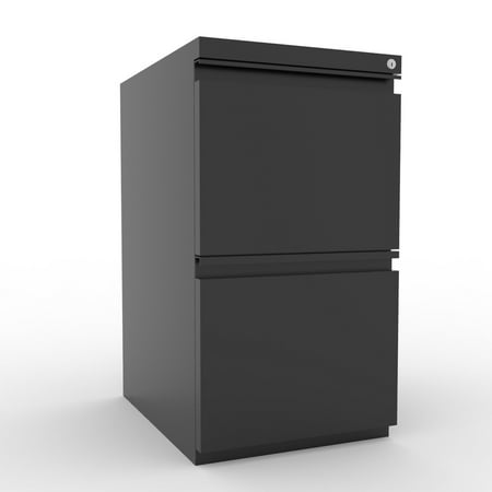 A And E Wood Design Metal Desk Base Dual Lateral File Cabinet