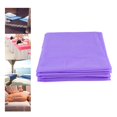 thumbnail image 1 of Sábanas de cama SPA, funda de colchón suave de tejida 80 cm 80 cm funda de cama de mesa de transpirable, para clubes de salón , Púrpura 20 piezas Baoblaze Sábana, 1 of 8