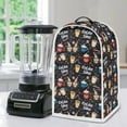 thumbnail image 5 of Yuyamidu Coffee Blender Covers for Kitchen Santa Juicer Cover Universal Food Processor Dust Cover Christmas Kitchen Appliances Protector Cover with Handle, 5 of 6