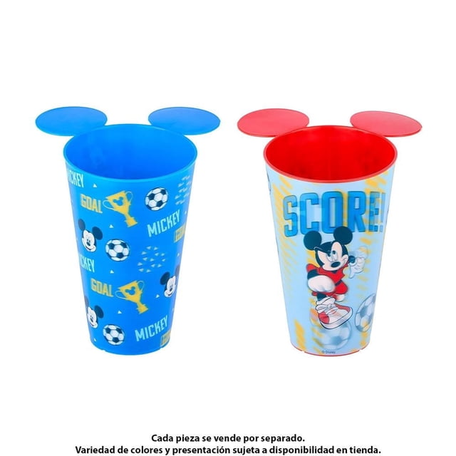 Vaso Disney FIFA de Plástico Lenticular para Palomitas de 800 ml.