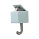 thumbnail image 1 of Gancho Dibujos animados Animal Lindo Pared Perchas decorativas Decoración para el hogar Azul claro Azul Hugtrwg Para estrenar, 1 of 3