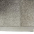 thumbnail image 6 of DecMode Patchwork Patchwork Gray Leather Pouf with Stainless Steel Base, 6 of 11
