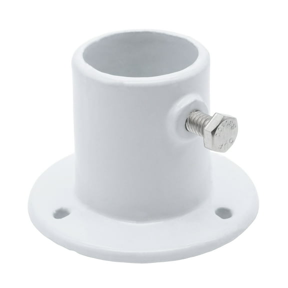 Perma-Cast Swimming Pool Ladder and Handrail Aluminum Flange for Wood & Aluminum Decks