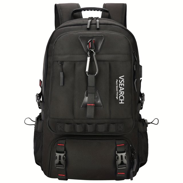 1 Pce Grand Sac à Dos de Voyage pour Ordinateur Portable pour Hommes et Femmes, Sac à Dos de Grande Capacité Extensible Approuvé pour l'Avion, Sac à Dos de Randonnée avec Compartiment à Chaussures Indépendant, Sac à Dos à Double Bretelles pour Voyage d'Affaires