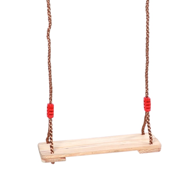 Wood Swing, Multi-strand Knitting Rope Wear-resistant Swing, For Gift Adults Home Children Large