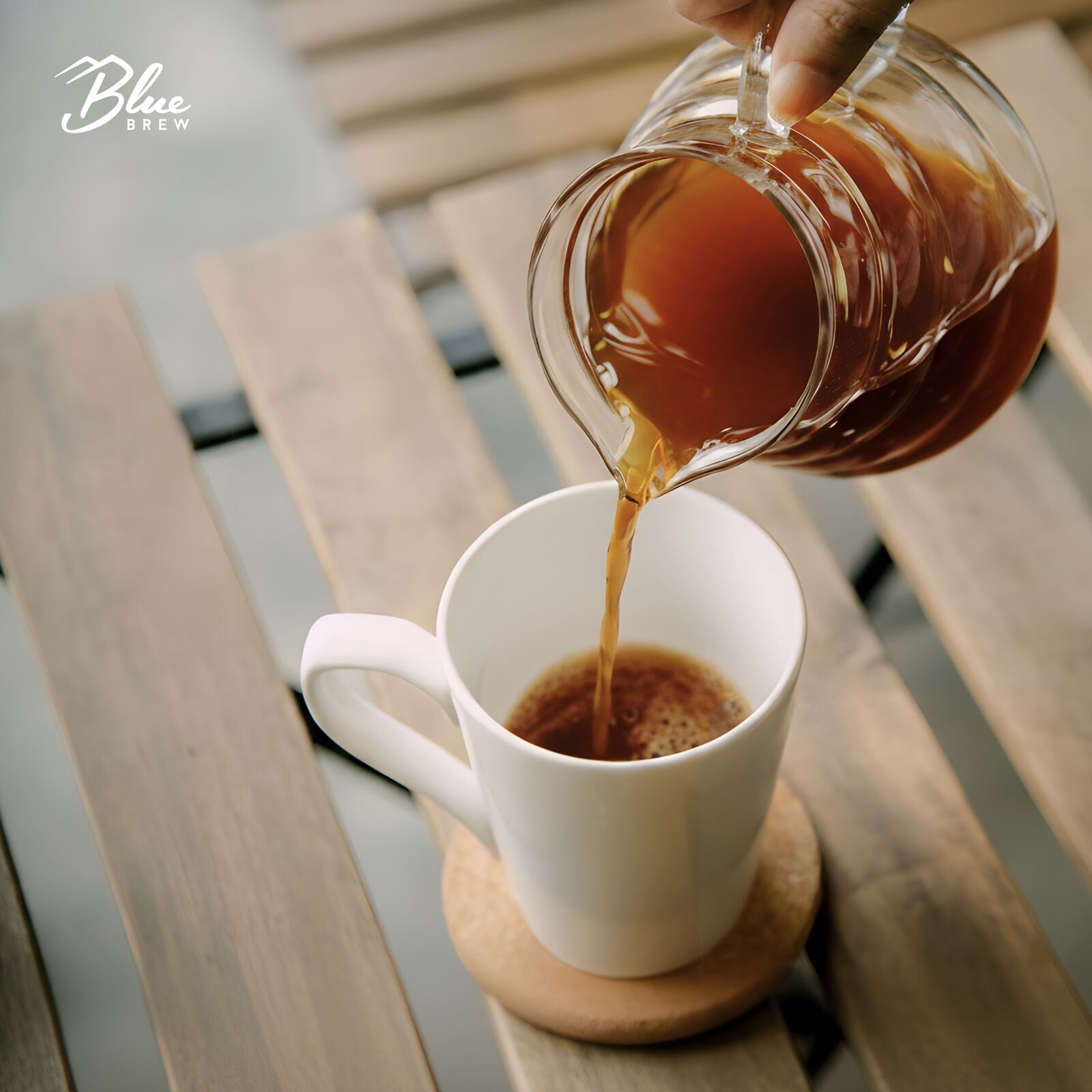 BLUE BREW 6oz Ethiopia Baby Geisha Whole Bean Coffee – Djimma Limu Gummay | Washed Process | Bright Roast | Floral & Citrus Notes of Lemon, Grape & Peach | Premium Single Origin
