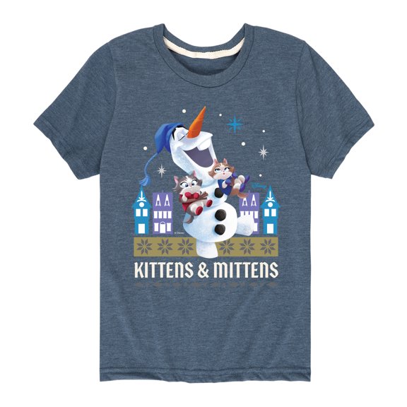 Frozen 2 - Kittens And Mittens - Toddler And Youth Short Sleeve Graphic T-Shirt