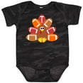 thumbnail image 3 of Inktastic Thanksgiving Cute Football Turkey Boys or Girls Baby Bodysuit, 3 of 5