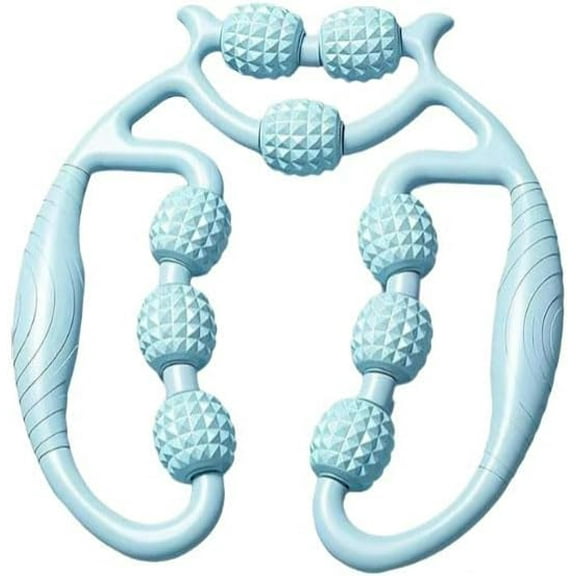 9 Wheel Circular Leg Clamp, Multifunctional Ring Roller, Roller for Arm Massage