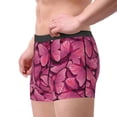 thumbnail image 4 of Daiia Pink Butterfly Men's Underwear Boxer Briefs, Cotton Stretch Moisture-Wicking Underwear-XX-Large, 4 of 9