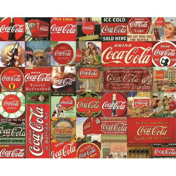 Puzzles Coca-Cola It's The Real Thing Jigsaw Puzzle (1000 Piece), 1000 ...