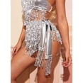 thumbnail image 4 of Trajes De Danza Del Vientre Falda Con Flecos De Lentejuelas, 4 of 6