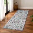 thumbnail image 6 of Addison Rugs Mayfield Premium Machine Washable Traditional Global Sky Runner Rug, 2'3" x 7'6", 6 of 6