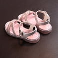 thumbnail image 5 of GYRATEDREAM Toddler Little/Big Kid Flat Dress Open Toe Rhinestone Sandals For Girls, 5 of 13