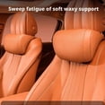thumbnail image 3 of Ergonomic Car Headrest Neck & Lumbar Support Pillow Set, Memory Foam Cushion for Driving Comfort & Fatigue Relief, Universal Fit, 3 of 8