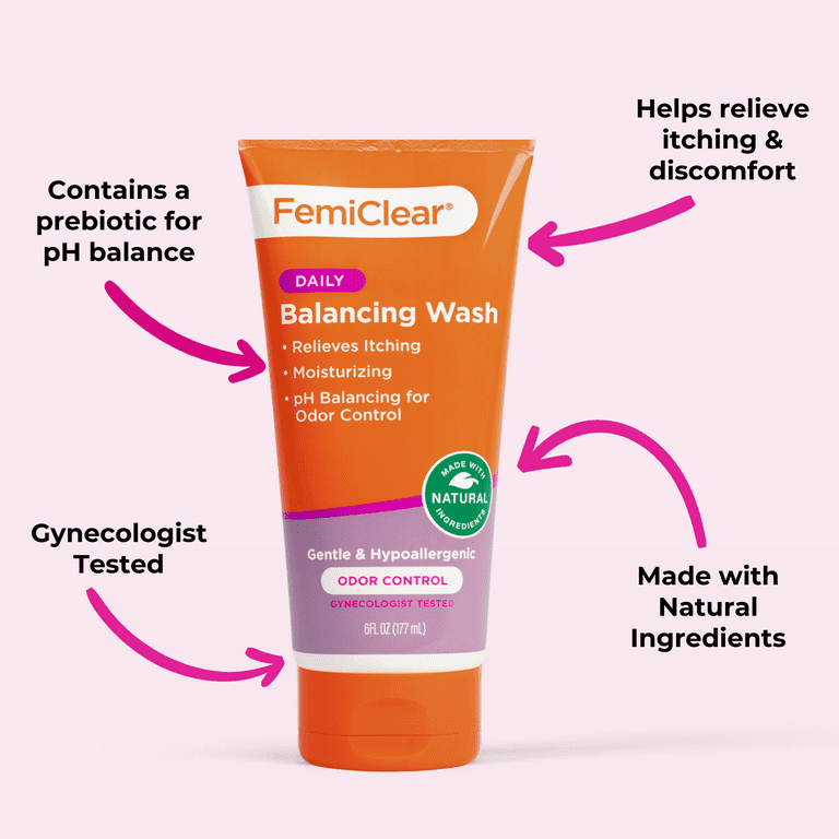 FemiClear Soothing Daily Feminine Wash 6oz