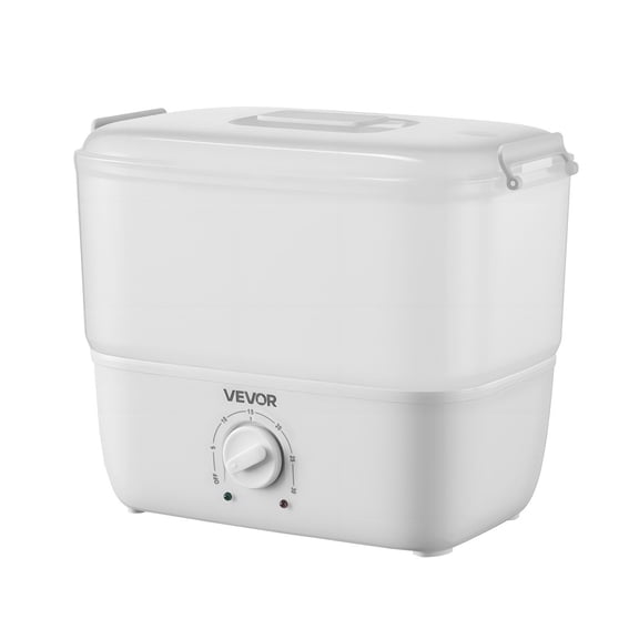 Dranite Hot Towel Warmer, 1.1 gal Compact Facial Towel Steamer with Clip & Indicator, Holds 12-15 Towels, Fast 5-Min Heat-Up, Portable for Spa, Salon, Barber, Massage & Home Use, White