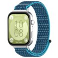 thumbnail image 3 of [Azul Mar] [Precaución Amazon] Adecuado para Huawei Watch Fit3 Correa Nailon Huawei Watch Fit3 Correa Conector Acero (F), 3 of 9