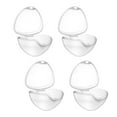 thumbnail image 4 of Miyuadkai Pacifier Storage Box, 4Pcs Portable Transparent Pacifier Storage Box Clip Container Baby Infant Toddler Pacifier Case with Suction Cup Ideal for Hygiene, 4*Pacifier Storage Box, 4 of 6