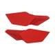 thumbnail image 2 of dinámicas para motocicleta, 2 uds., elegante, resistente, de aletas de frontal moldeado para piezas de motocicleta Rojo DYNWAVEMX Kits de alas dinámicas delanteras, 2 of 7