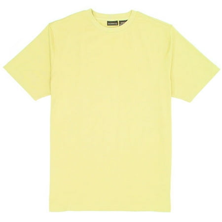 George - Big Men's Stretchy Cotton Crewneck Tee Shirt