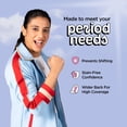 thumbnail image 5 of Pee Safe Comfort Ultra Thin Sanitary Pads For Women | XXL | 30 Pads For Rash Free Periods | Cottony Soft Sanitary Napkins For Ultra Comfort | Dual Wings | Toxin Free | Extra Long | Unscented, 5 of 8