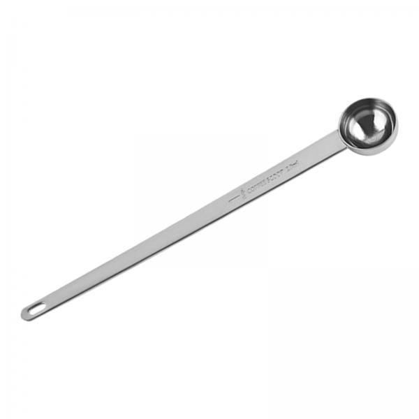 2 Cucharas Medidoras De Café De Acero Inoxidable Para Suministros De Cocina De 10 Ml perfecl Cucharadas de café