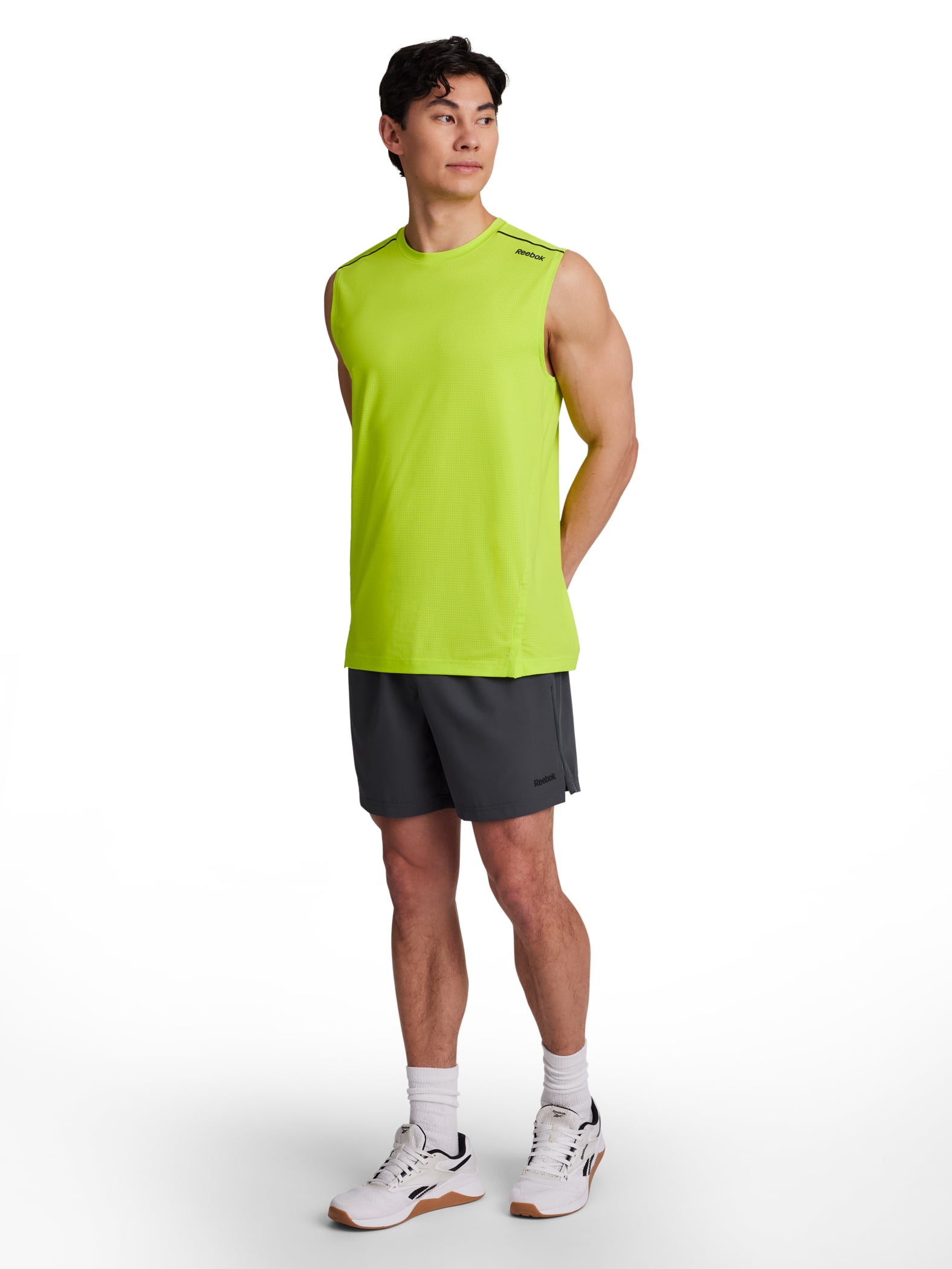 Reebok Men's and Big Men's Urban Woven Short, 7" inseam, Sizes XS-5XL