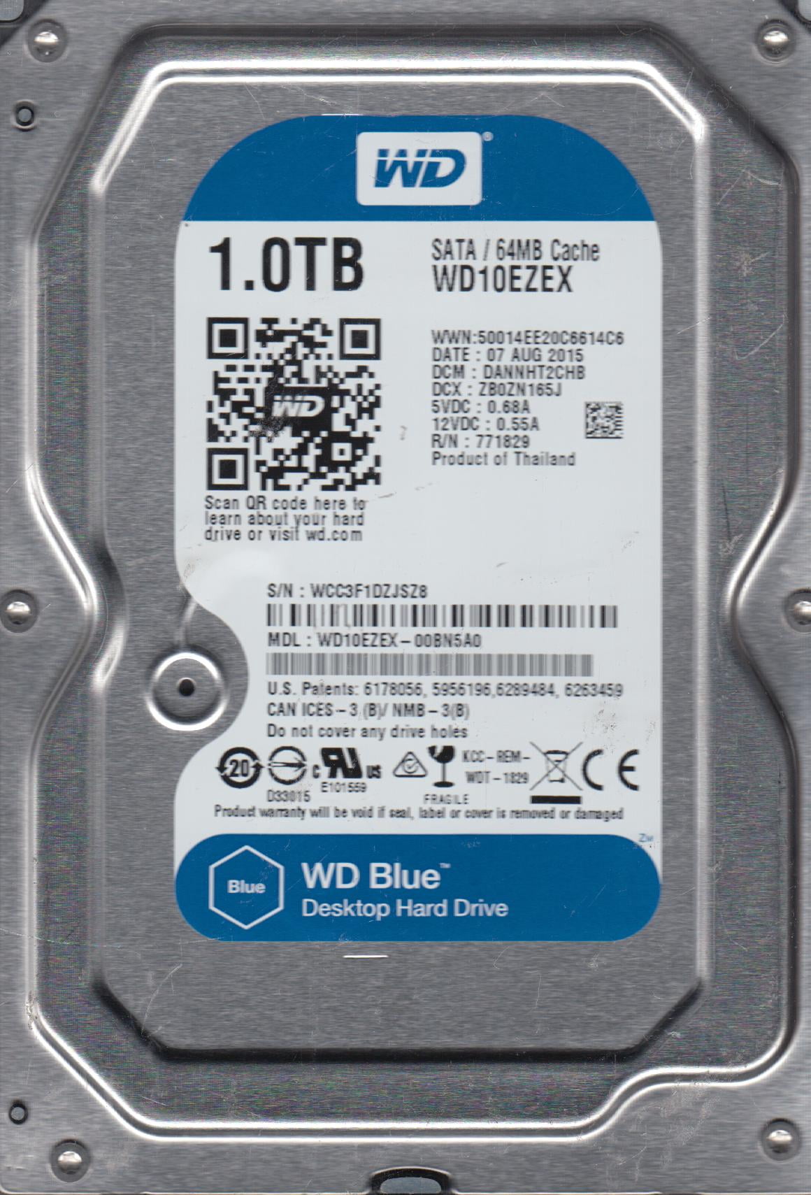 WD 4TB Purple Surveillance Internal Hard Drive - SATA 6 Gb/s, 256