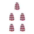 thumbnail image 3 of Methold Camisa a cuadros para mascotas, suministros para mascotas, camisetas para perros, camisa cálida para cachorros, otoño e invierno, sin hebillas, Type2 NO2 Methold CBP394306, 3 of 5