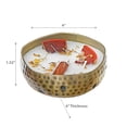 thumbnail image 3 of Masion Concepts Soy 5.29 Oz 2 Wick Dish Jar Candle Apple Tart ,Brass,Aluminum, 4 L x 4 W x 1.52 H, 3 of 3