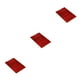 thumbnail image 2 of Injueey Alfombrilla de baño absorbente de poliéster, textura , lavable a máquina, sin hilo suelto, de secado rápido, rojo oscuro, 40 cm x Type1 NO1, 2 of 6