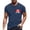 Navy, variant on Outdoor Top for Men Fashion Printed Comfort Breathable Mens Sprimg Clothing,Army Green,L