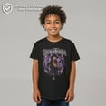 thumbnail image 2 of Boy's WWE Undertaker Purple Lightning Logo  Graphic Tee Black X Large, 2 of 10