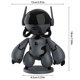 thumbnail image 5 of Muyoka C谩mara de vigilancia WiFi con forma de astronauta HD1080P C谩mara de seguridad inal谩mbrica con base extra铆ble para interior Oficina en casa, 5 of 7