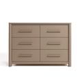 thumbnail image 3 of Art of Nursery by Storkcraft Malta 6 Drawer Dresser - Taupe, 3 of 12