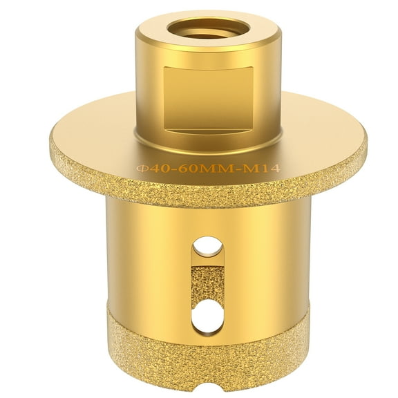 Diamond Core Drill Bit Metal Basin Drill Bit Vacuum Brazed Marble Hole Opener Efficient Drilling Core Tool for Porcelain Marble Ceramic Tile Granite Stone