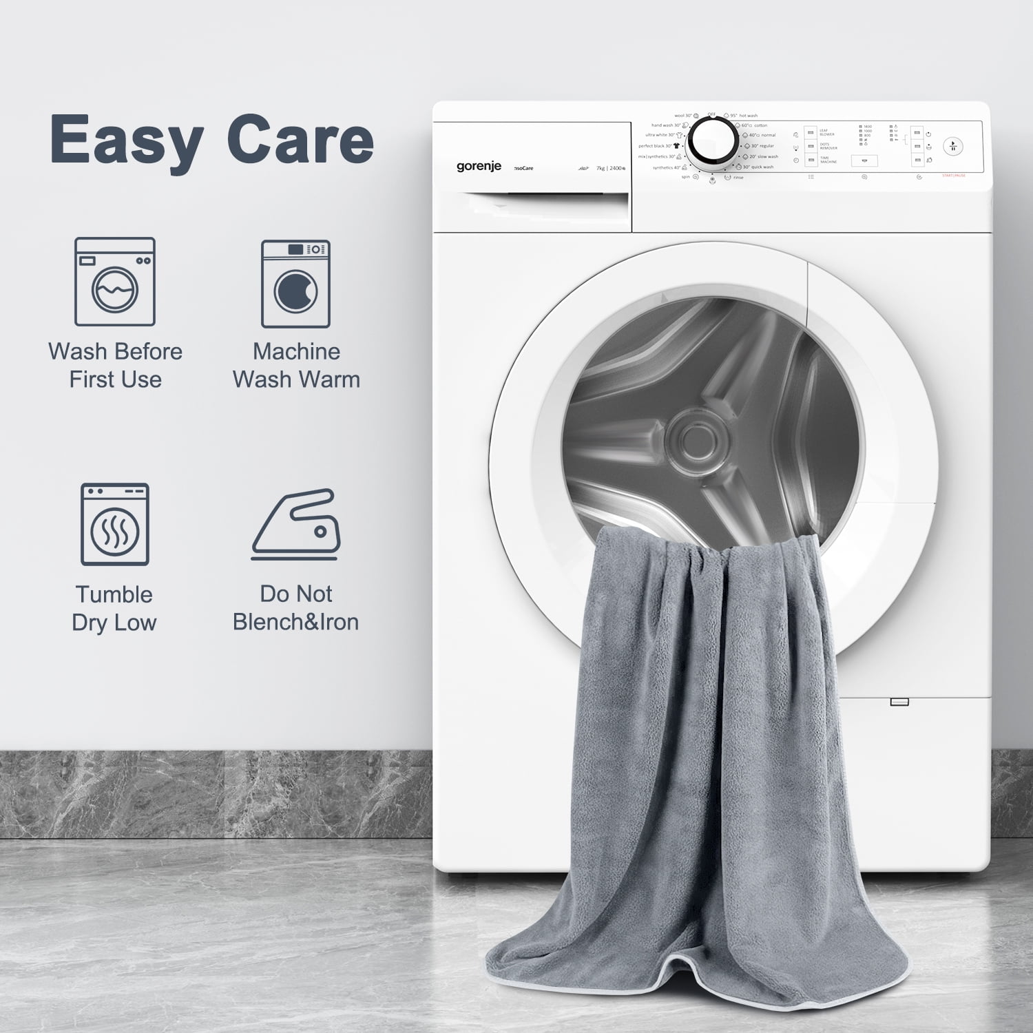 Bath Towels Set of 4, Large 28"x 55" Bath Towels Highly Absorbent & Quick Dry, 100% Microfiber Bath Sheets, Soft Luxurious Towels for Bathroom Spa Hotel Gym