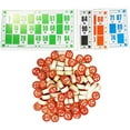 thumbnail image 2 of Wooden Chess and  Game Set with 48 Cards, Interactive Family Games, 2 of 7