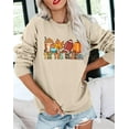 thumbnail image 3 of KimSoong Halloween Sweatshirt for Women Tis The Season Sweater Football Shirt Long Sleeve Crew Neck Shirt, 3 of 7
